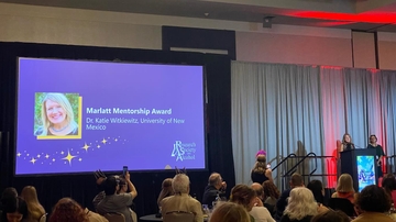 CASAA director honored with prestigious mentorship award 