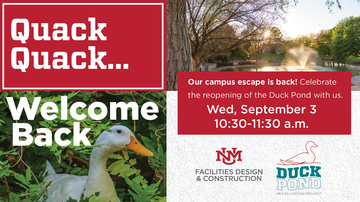 UNM welcomes community back to a restored  campus treasure