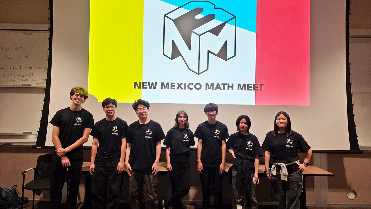 Inaugural New Mexico Math Meet takes place at UNM