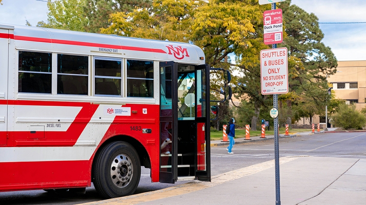 UNM buses operate on 