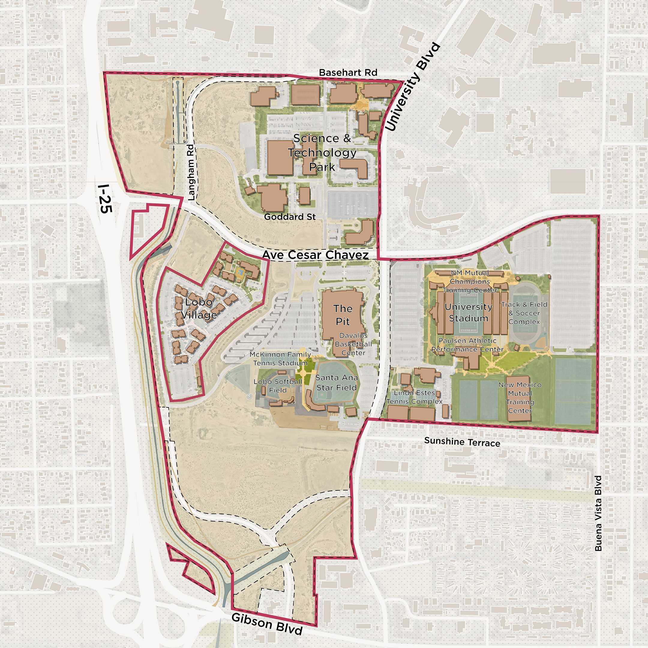 UNM South Campus Property
