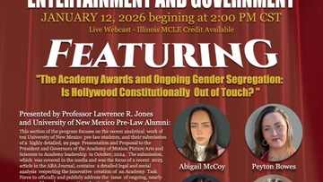 Chicago Bar Association UNM Students'  panel promo 1