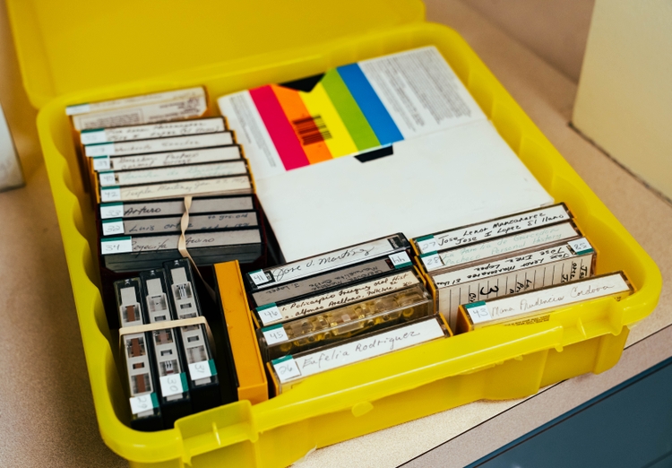Cassette and VHS tapes 