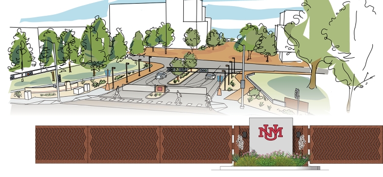 Yale Gate rendering