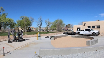 UNM Food, Aramark open new North Campus food truck pad