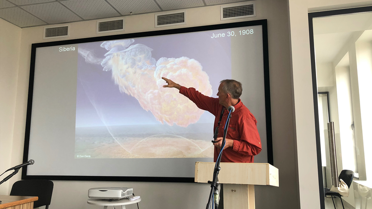 Classroom lecture in Armenia in 2022