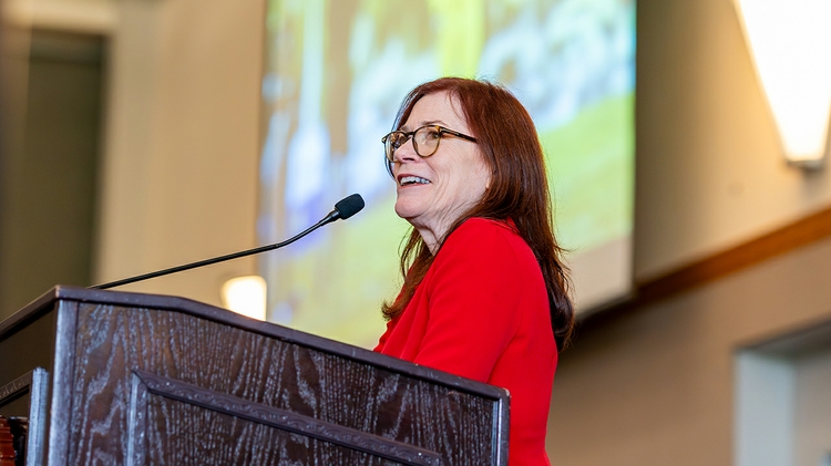 Photo | UNM President Garnett S. Stokes | UNM UCAM Newsroom
