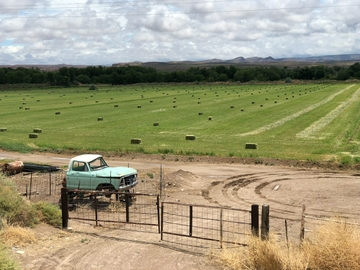 Photo of a commercial farm. Credit: John Fleck, Utton Center, University of New Mexico School of Law. large_farm