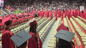 UNM graduates take their seats 