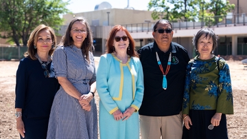 A blessing, a vision: UNM marks the ground for its new Humanities & Social Sciences building