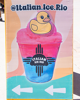 Italian Ice sign