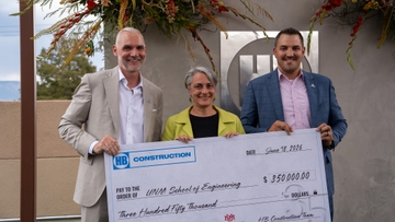 HB Construction gifts UNM SoE $350k to support excellence in construction programs