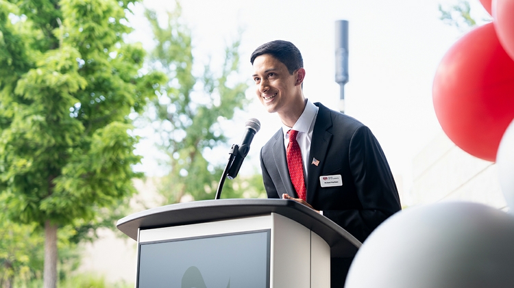 Michael Martinez, program manager for the 