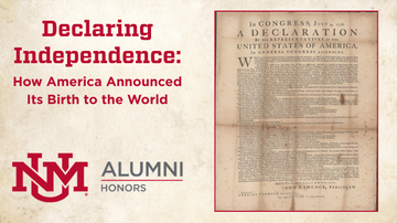 Honors College hosts event celebrating Declaring Independence: How America Announced Its Birth to the World exhibit