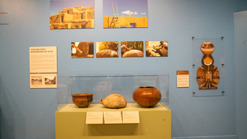 Multidimensions of clay display