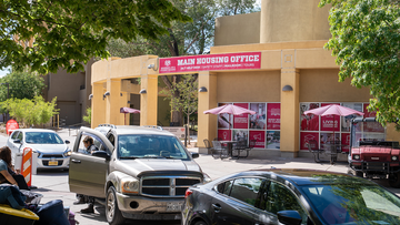 Main Housing Office is centrally located  for residence hall