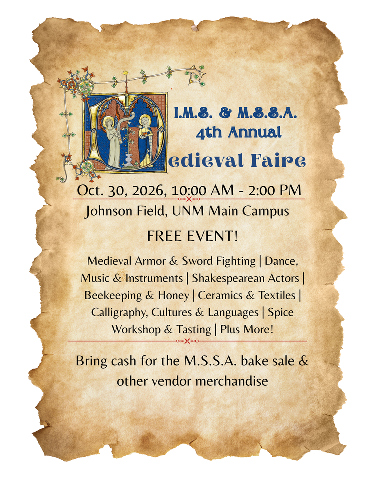 Medieval Faire flyer