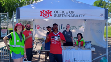 Lobos go green with a new tailgate initiative