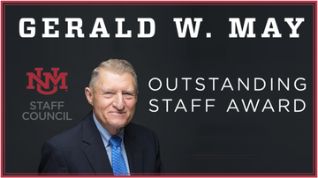 Staff Council seeks nominations 2026 Gerald W. May Presidential Staff Award