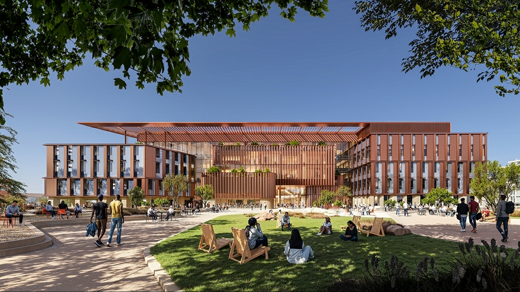 A rendering of a proposed new
