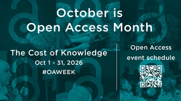 UNM celebrates Open Access during the month of October 