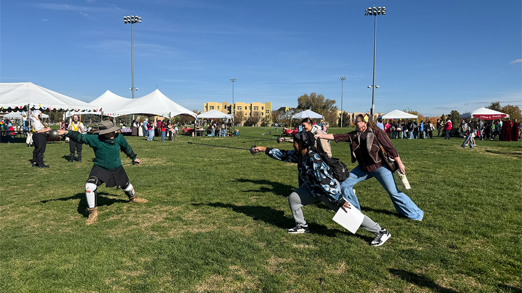 Sword fighting workshop