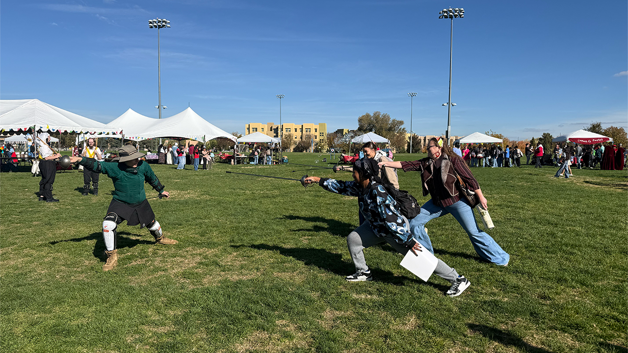 Sword fighting workshop