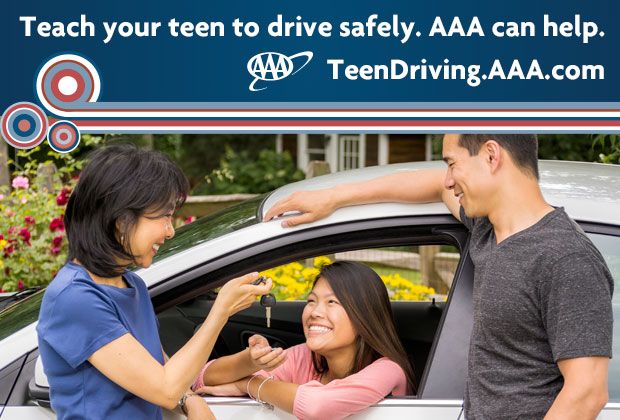Keys2Drive ad with teen mom dad
