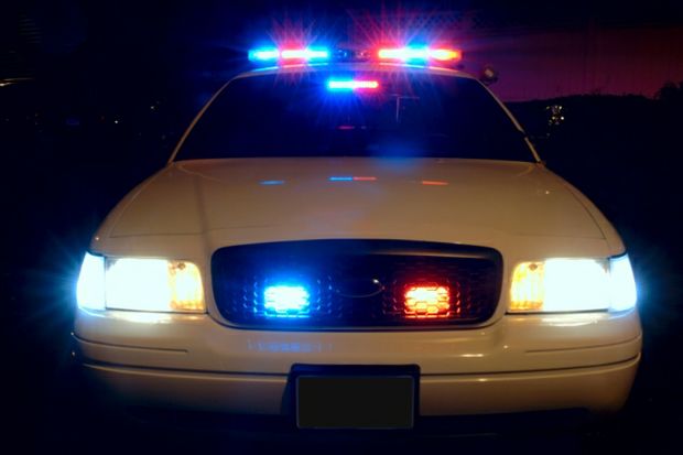 Police Lights by Scott Davidson