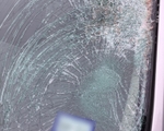 Smashed Windshield from Deer Collision