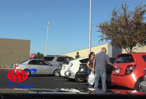 parking lot safety aaa texas
