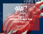 AAA Texas: Independence Day Travel to Surpass Pre-Pandemic Levels, Setting New All-Time High for Lone Star State Travel Volume