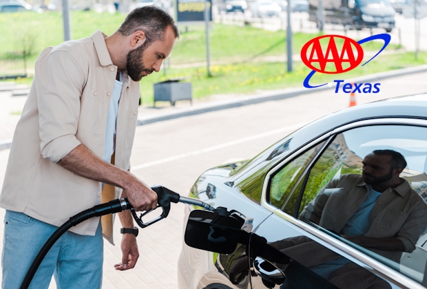 aaa texas man-holding-fuel-pump-and-refueling wide