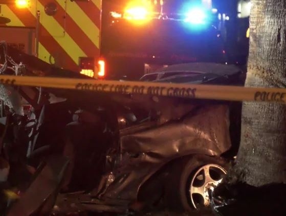 street racing crash