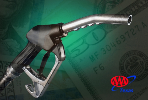 tx gas report-50 dollars and gas pump