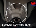 Catalytic Converter Theft-missing converter photo