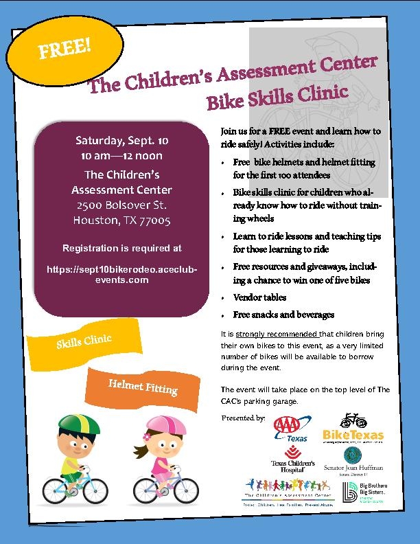 AAA Texas bike event Sept 10