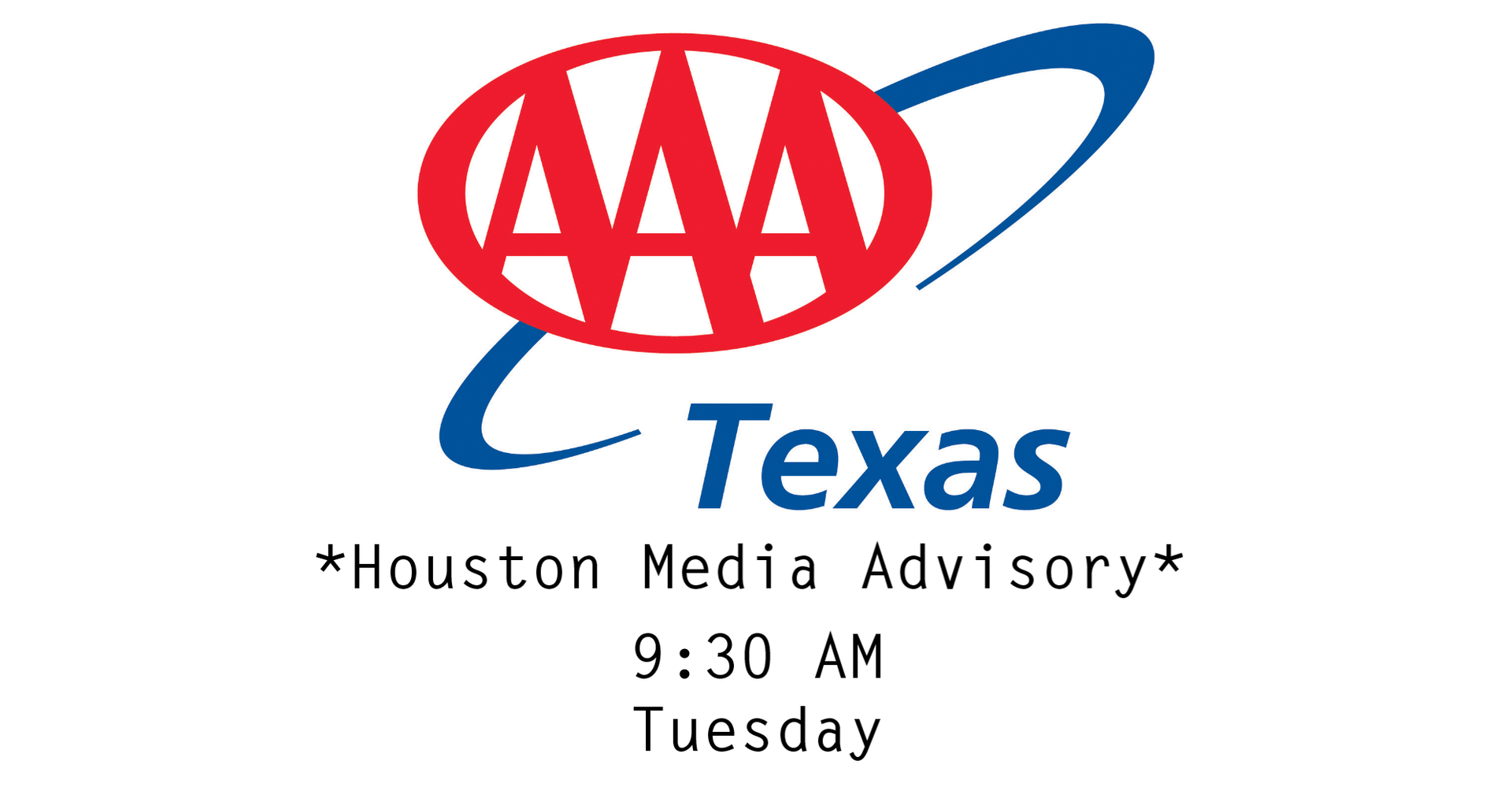 Houston media Advisory