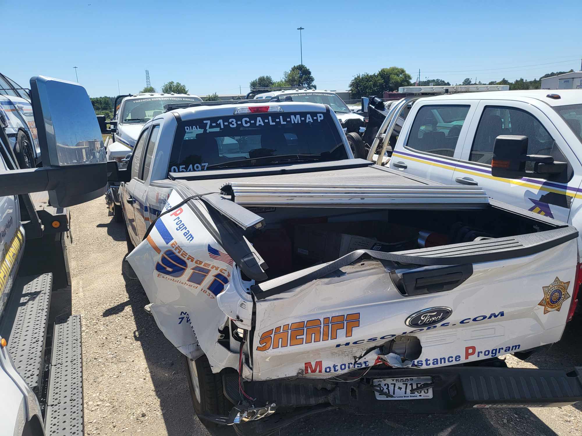 HCSO crash car move over slow down
