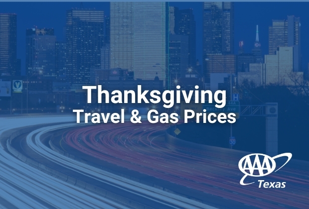 AAA Gas and Thanksgiving travel