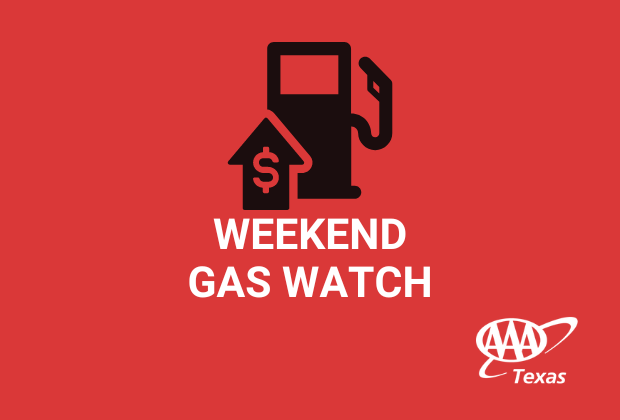 TX weekend gas watch - PRICE INCREASE