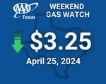 AAA Texas: Gas Price Increases Stall; State Average Down Four Cents