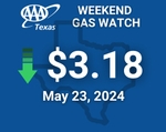 AAA Texas: State Gas Price Average Down a Penny Heading into Memorial Day Travel Period 