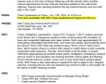 SDMO San Antonio Media Advisory 2024
