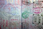 Passport stamps by Ho John Lee