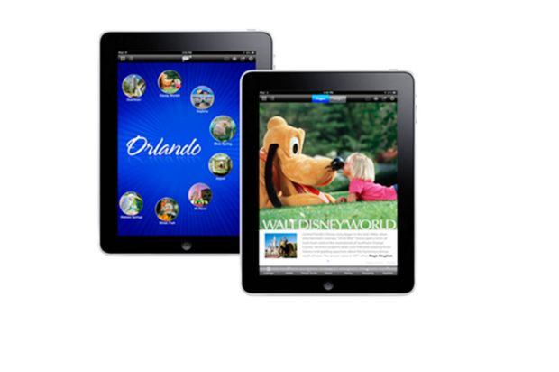 AAA iPad Top Destinations
