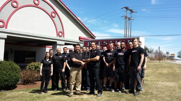 prestige auto body award 2014
