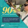90 Percent of Senior Drivers Don’t Make Vehicle Adjustments That Can Improve Safety 