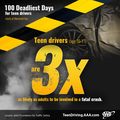 New Teen Drivers Three Times As Likely to Be Involved in a Deadly Crash