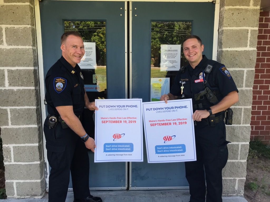 windham pd hands free law